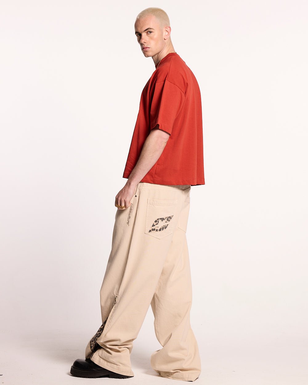 ZIP LEOPARD PANTS V2 - COLD CULTURE