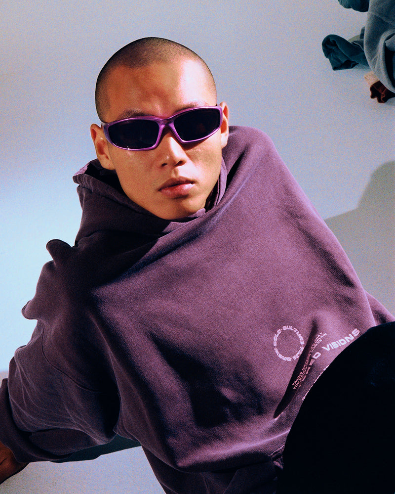 FILM CREW HOODIE GRENACHE