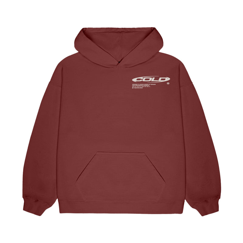 TRAILS HOODIE BRICK