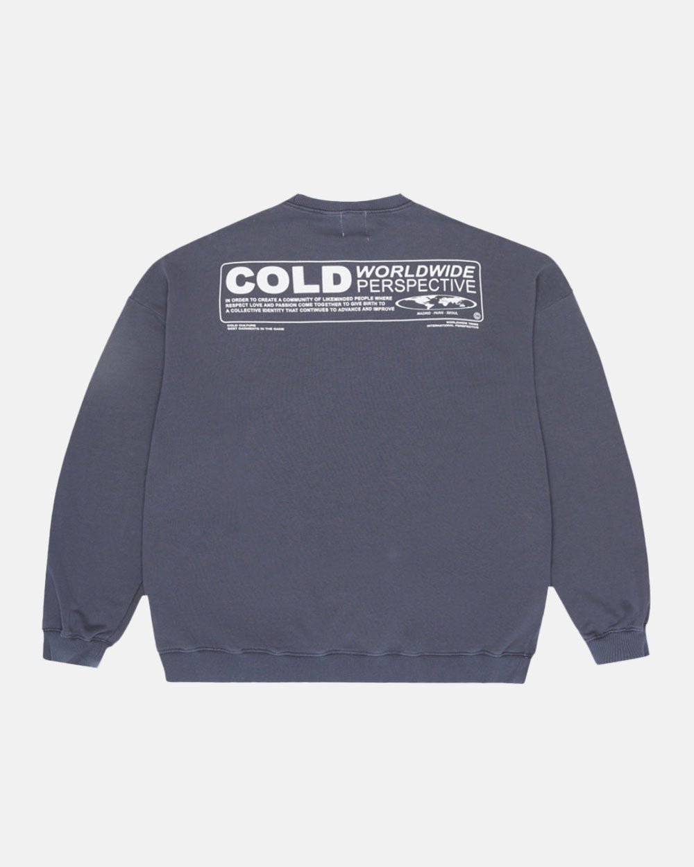 SHARING LOCATION CREWNECK - COLD CULTURE